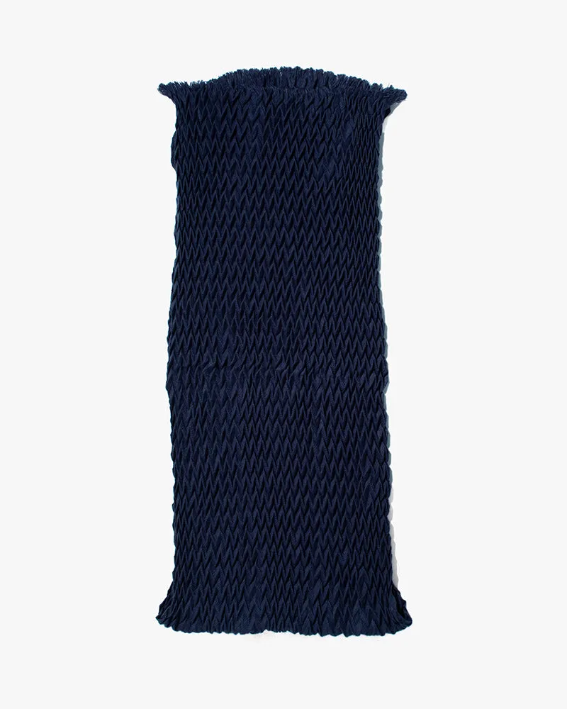 Wa-Modern Scarf, Yagasuri, Indigo sold by Kiriko product image thumbnail 2