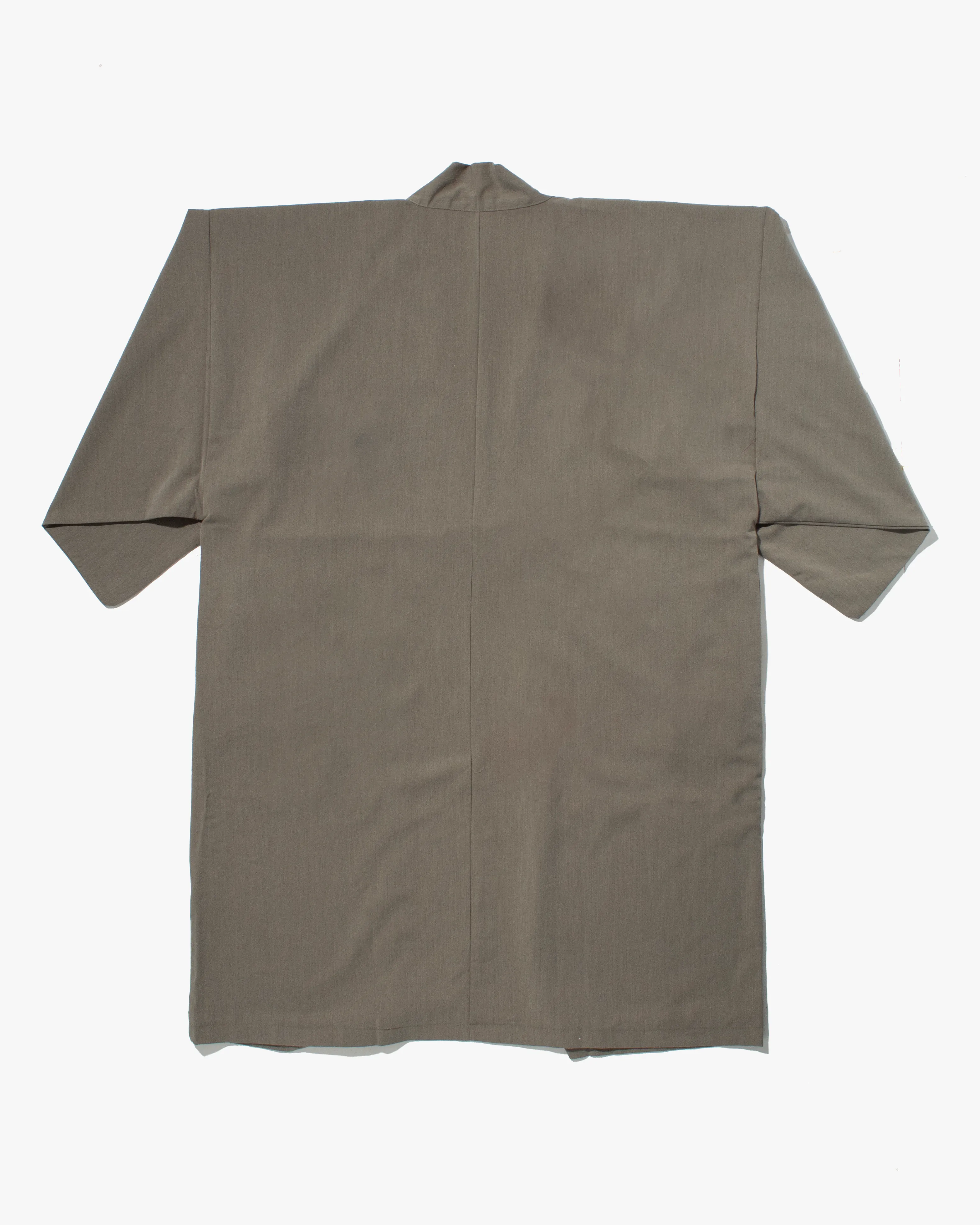Wa-Modern Haori Robe, Grey Geisha and Ryu sold by Kiriko product image thumbnail 3