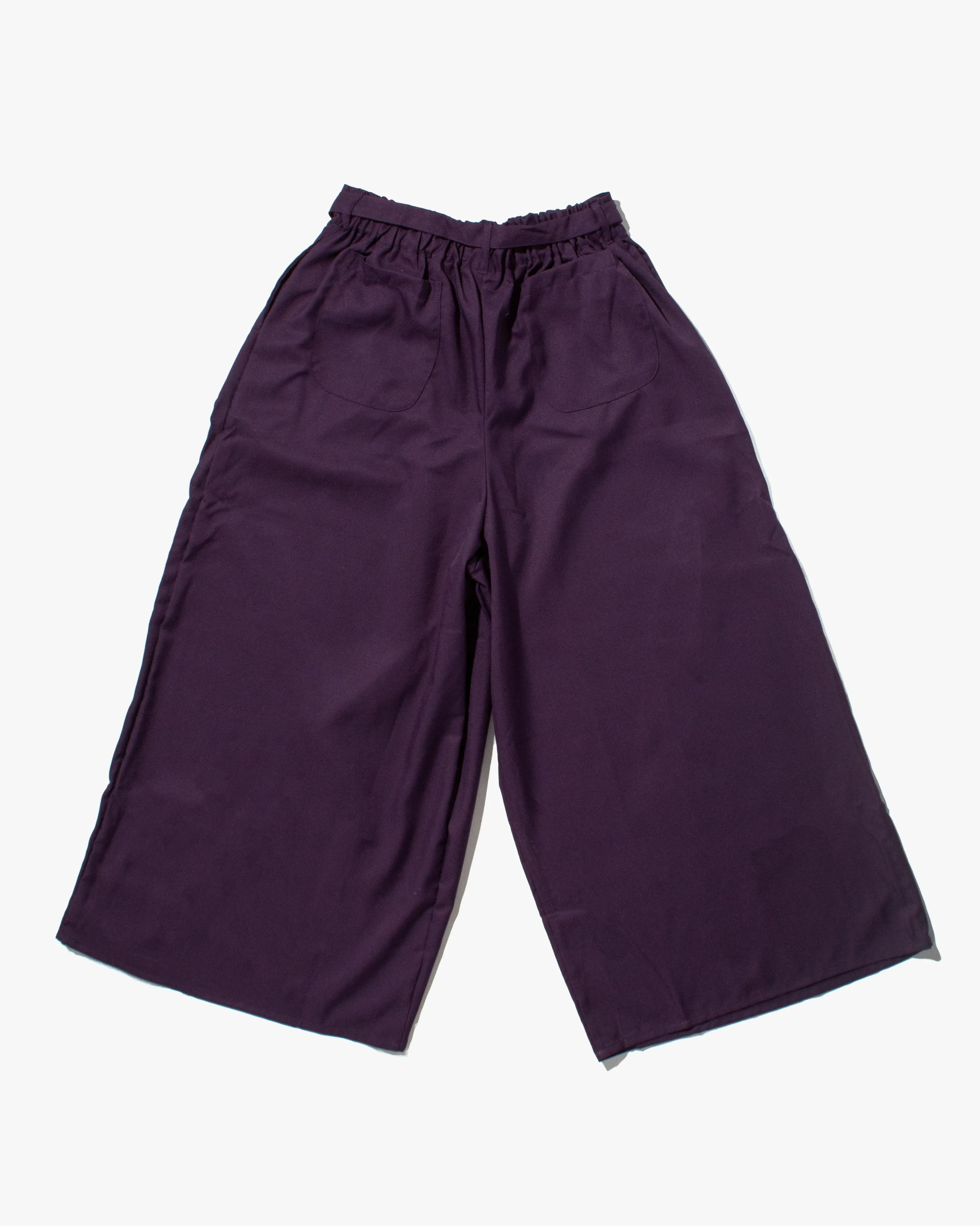 Wa-Modern Wide Pants, Dark Purple sold by Kiriko product image thumbnail 2