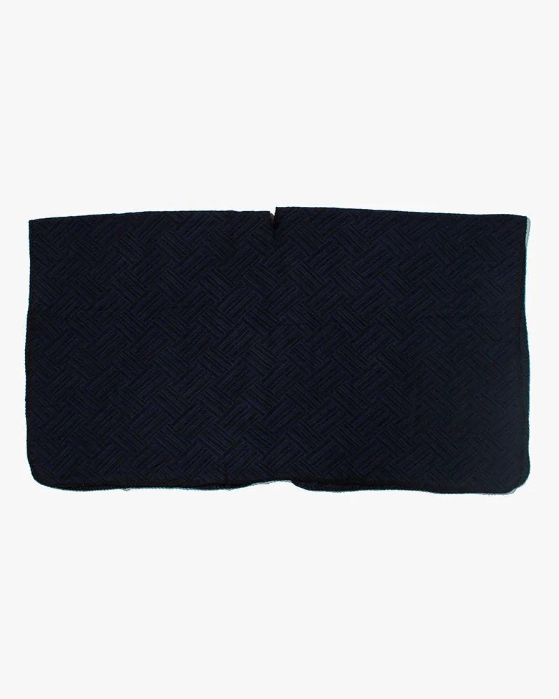 Wa-Modern Poncho, Sankuzushi, Dark Blue and Black sold by Kiriko product image thumbnail 4