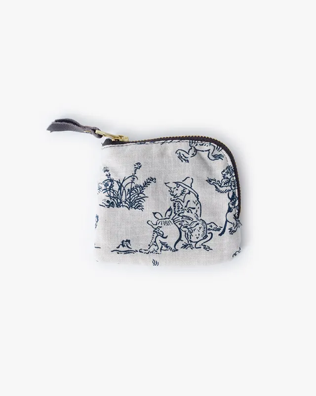Kiriko Original Zipper Wallet, White Choju Giga sold by Kiriko