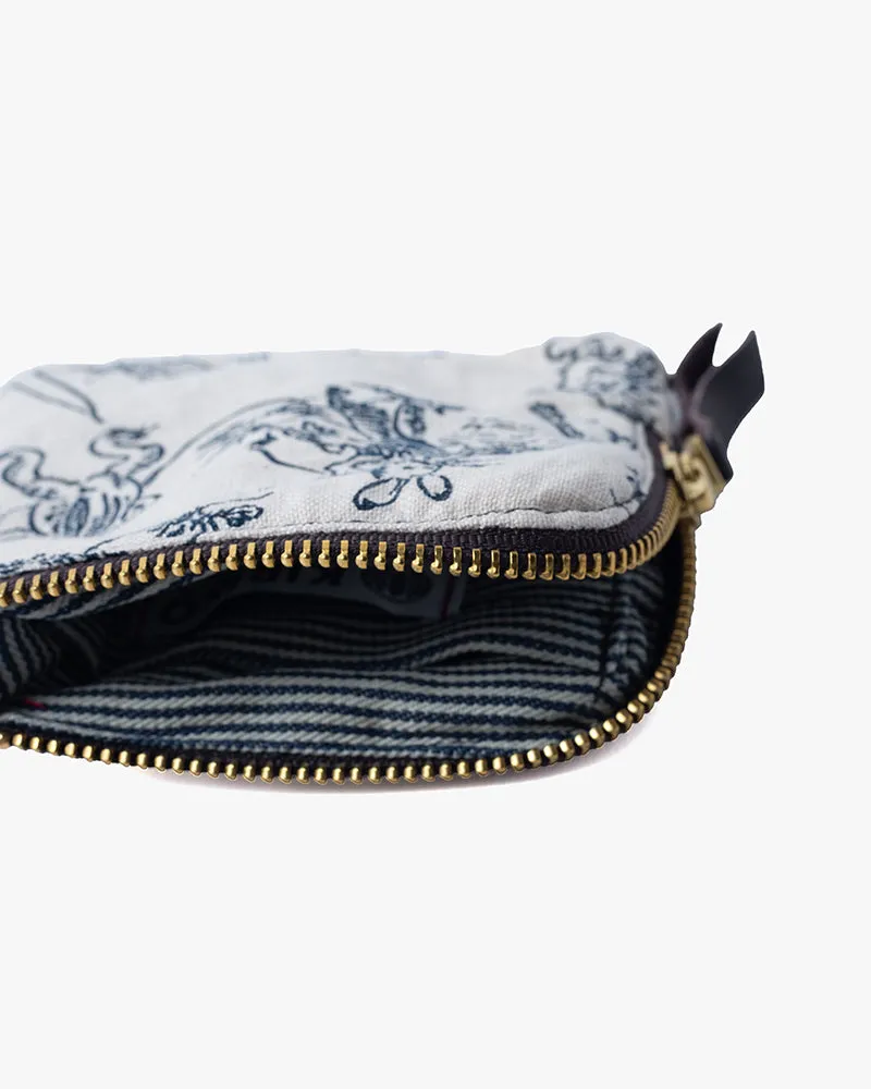 Kiriko Original Zipper Wallet, White Choju Giga sold by Kiriko product image thumbnail 2