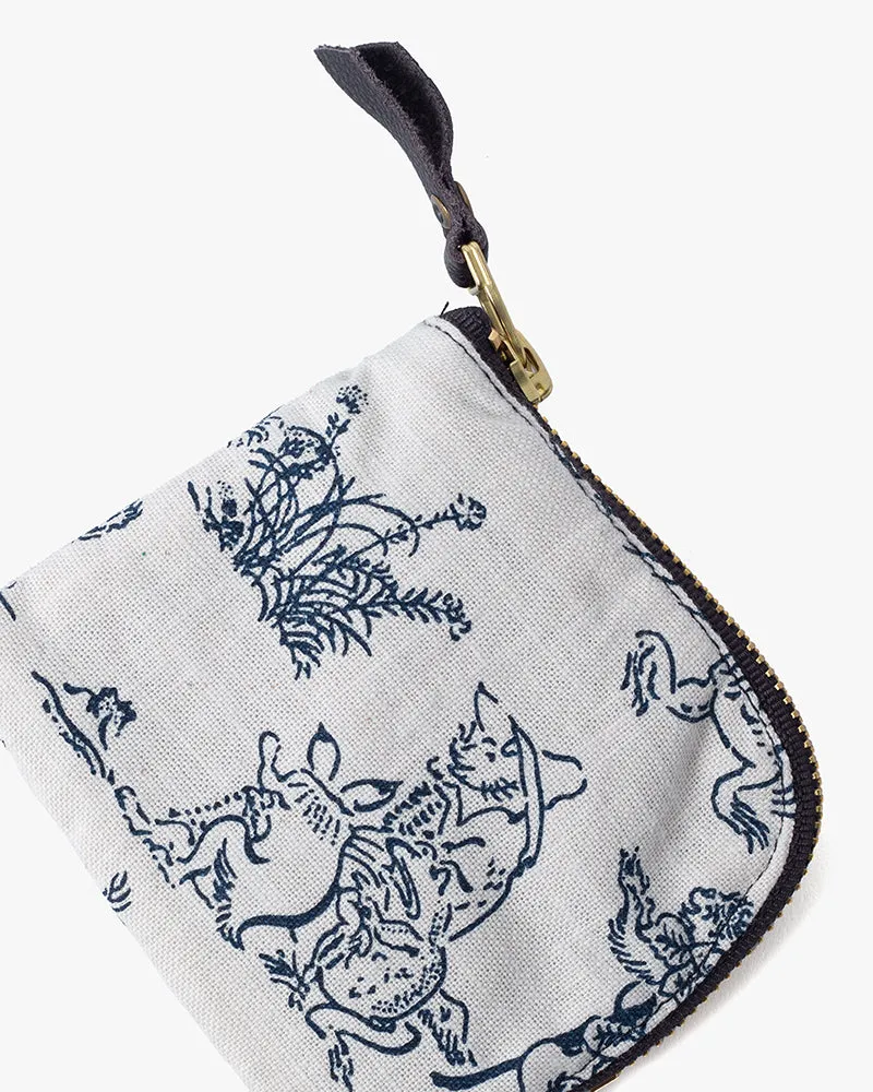 Kiriko Original Zipper Wallet, White Choju Giga sold by Kiriko product image thumbnail 4