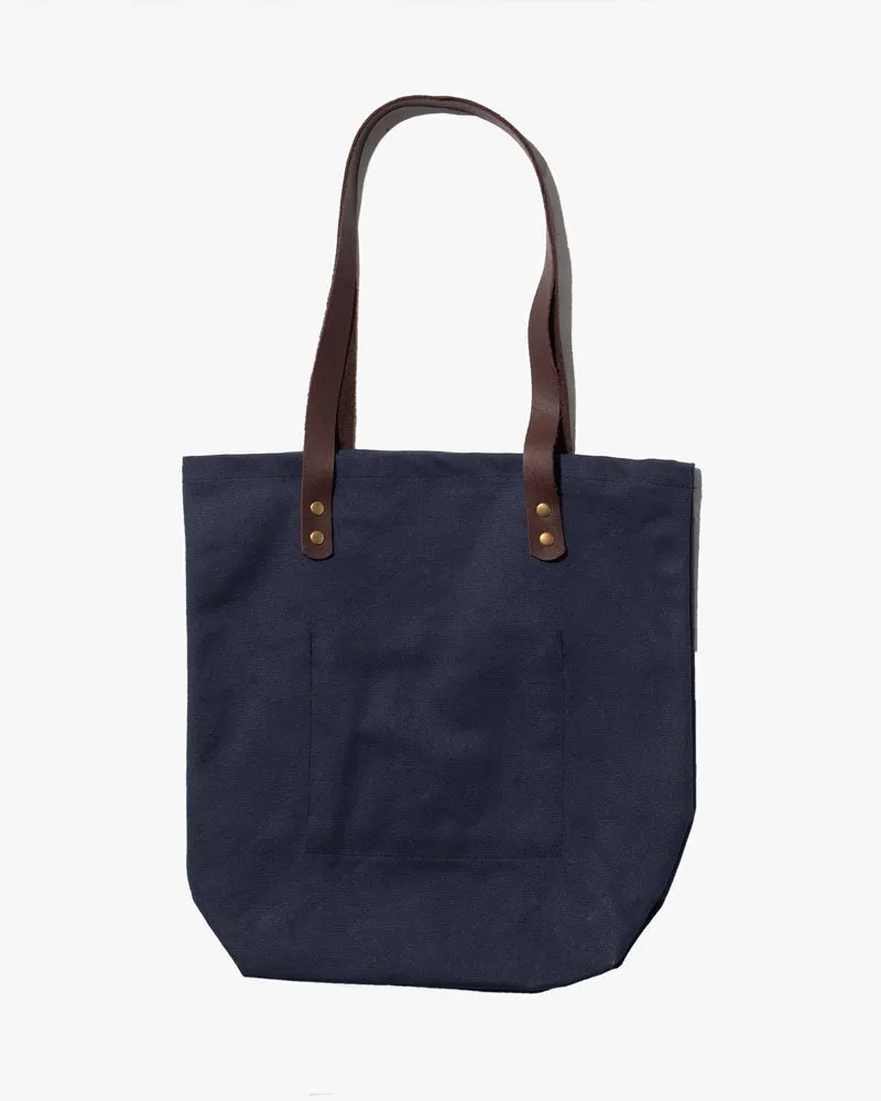 Kiriko Original Tote, Small, Canvas, Navy Logo sold by Kiriko product image thumbnail 2