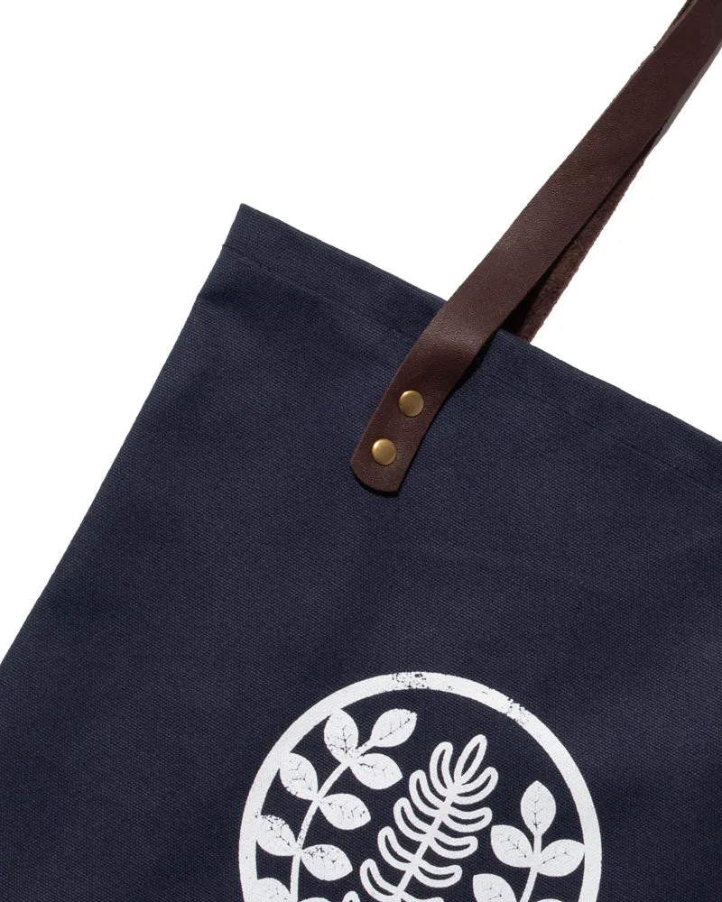 Kiriko Original Tote, Small, Canvas, Navy Logo sold by Kiriko product image thumbnail 3