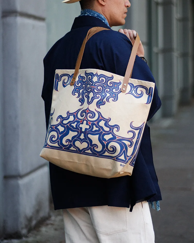 Kiriko Original Tote, Canvas, Natural Ainu sold by Kiriko