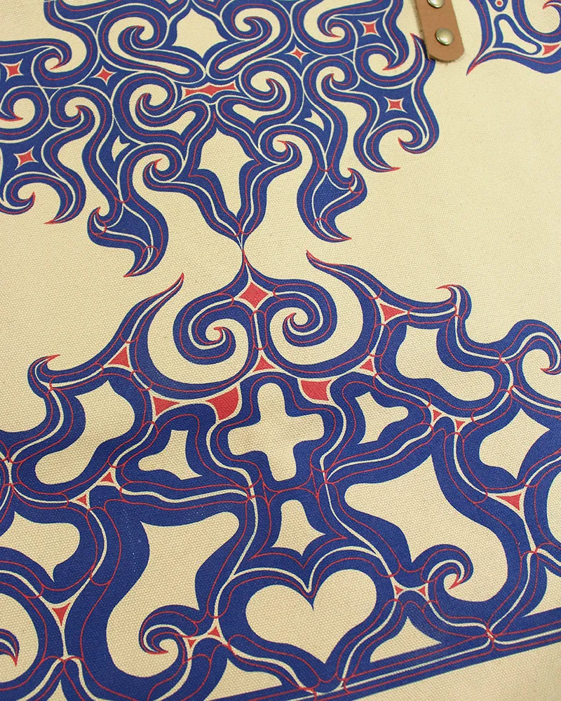 Kiriko Original Tote, Canvas, Natural Ainu sold by Kiriko product image thumbnail 4