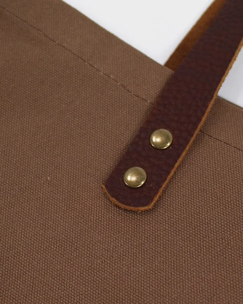 Kiriko Original Tote, Large, Canvas, Brown Logo sold by Kiriko product image thumbnail 4