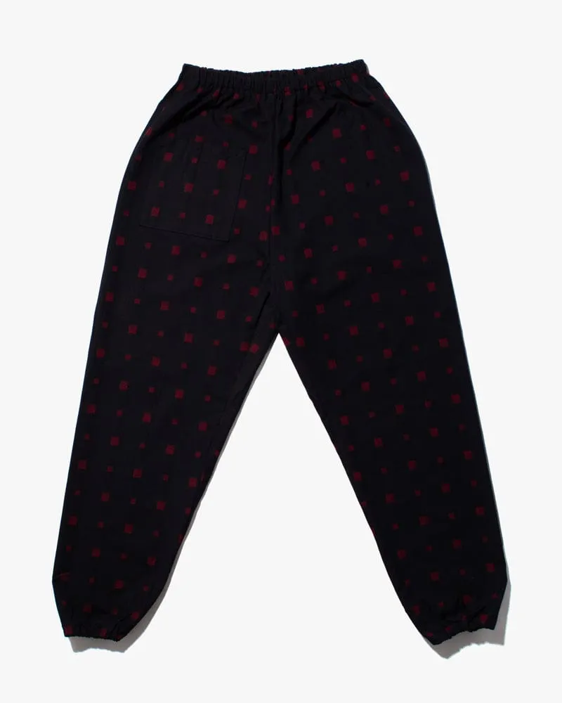 ToK Monpe Pants, Women's, Indigo with Red Squares sold by Kiriko product image thumbnail 2