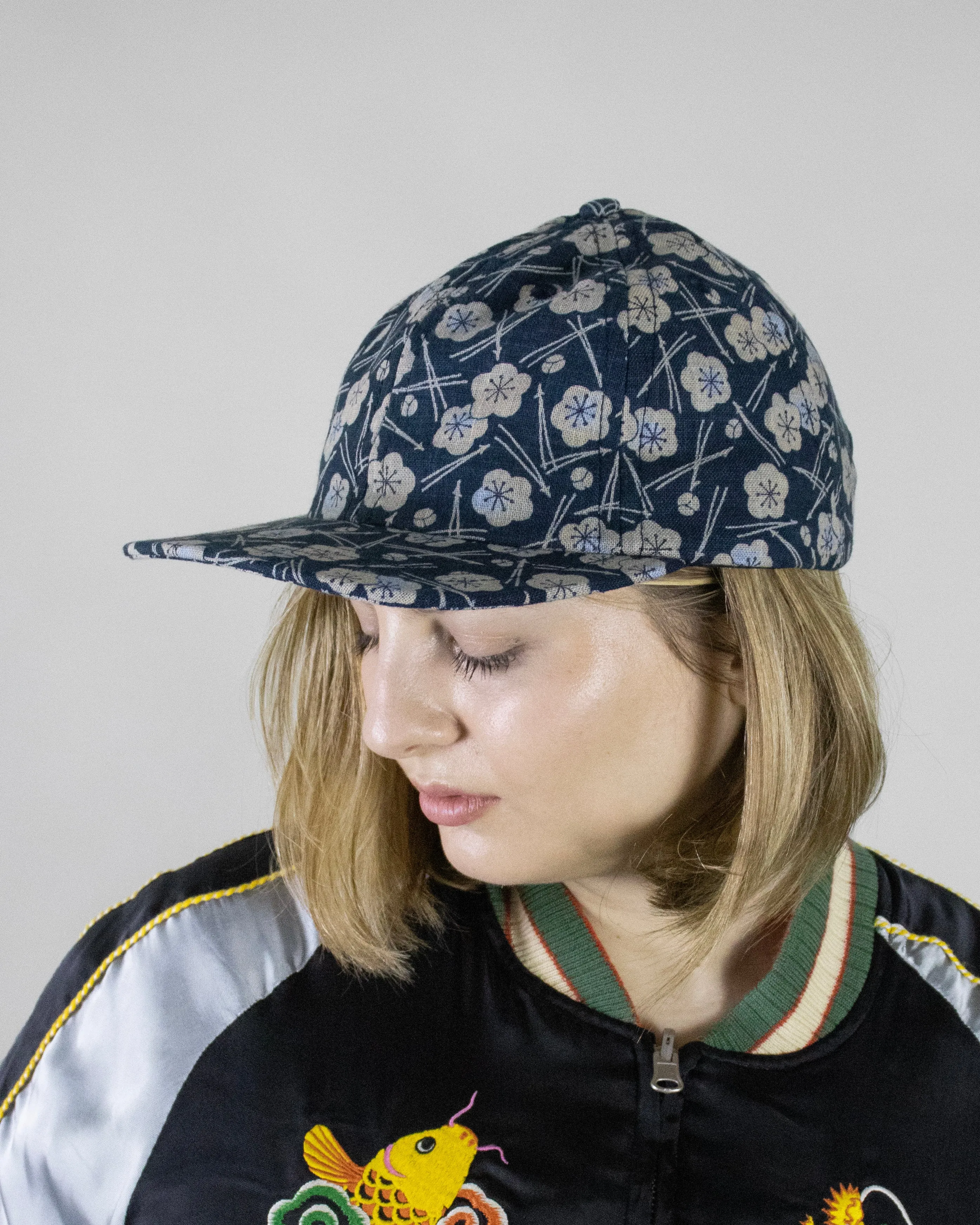 Kiriko Original Cap, 6-Panel, Indigo Plum and Pine sold by Kiriko