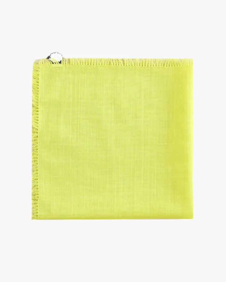 Japanese Handkerchief, Fringed, White Sheep sold by Kiriko product image thumbnail 3