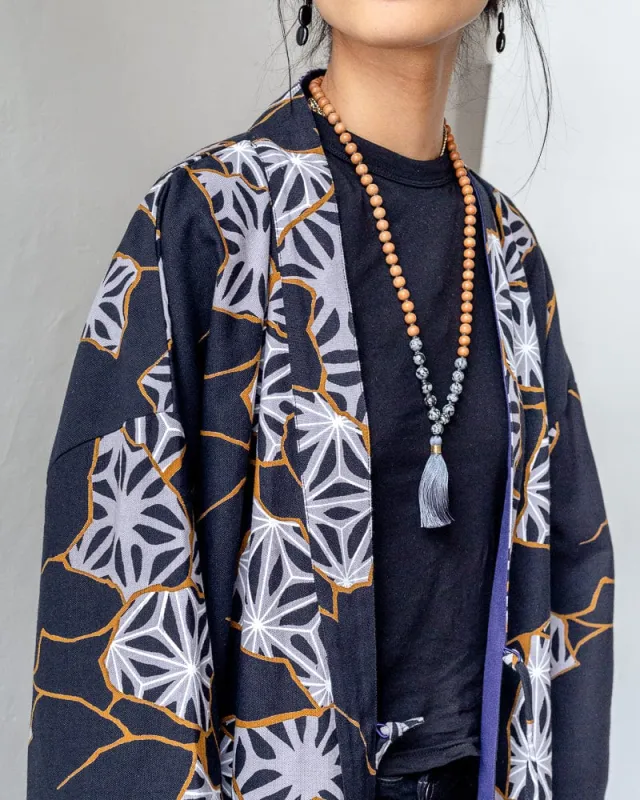 Wa-Modern Haori Robe, Kintsugi sold by Kiriko