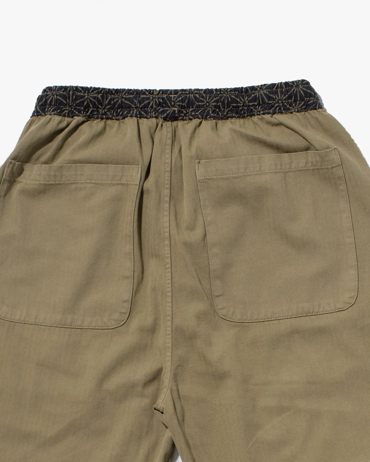 Kiriko Original Pants, Raku, Khaki Asanoha, Cropped sold by Kiriko product image thumbnail 5