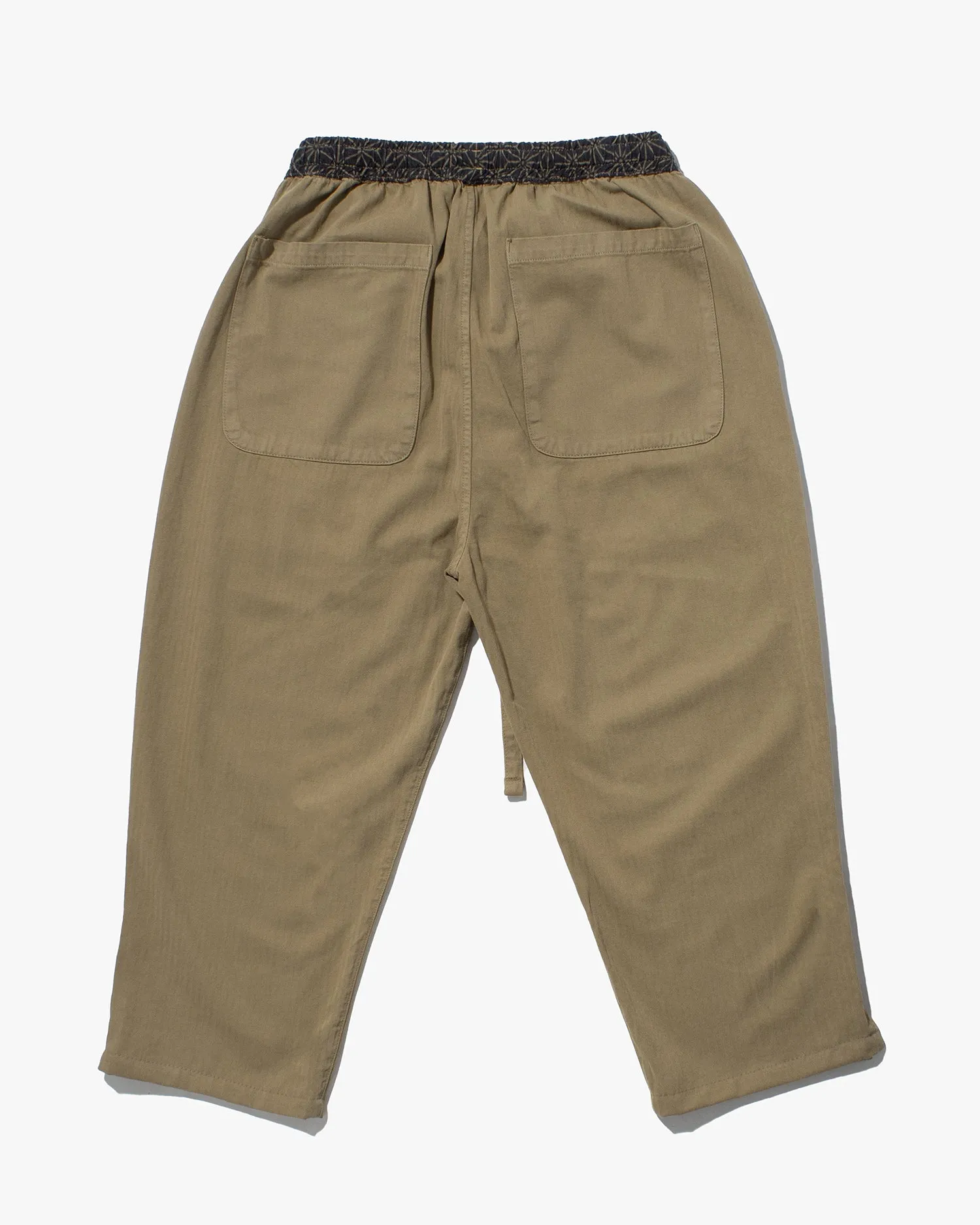 Kiriko Original Pants, Raku, Khaki Asanoha, Cropped sold by Kiriko product image thumbnail 4