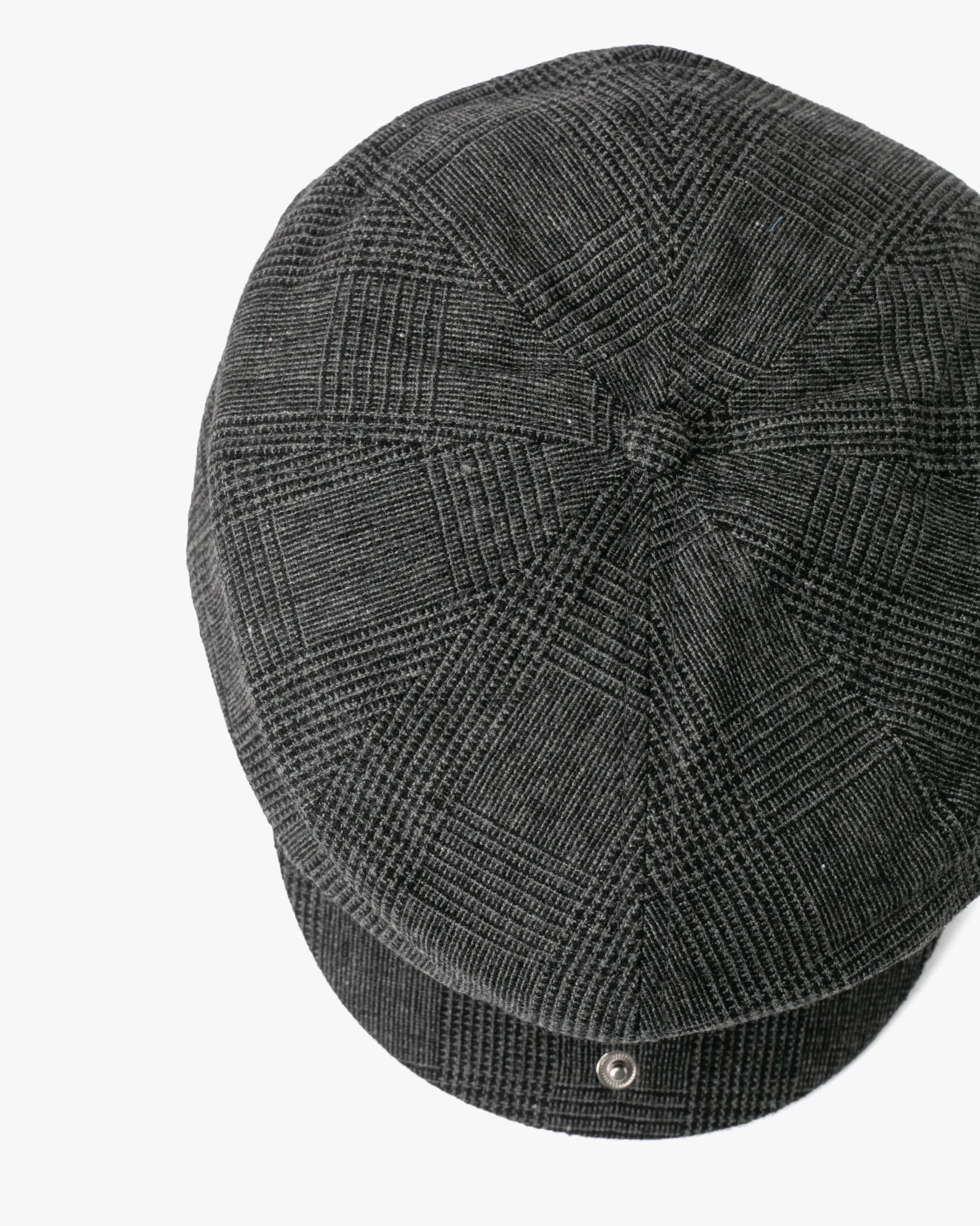 Newsboy Cap, Brixton, Brood, Charcoal sold by Kiriko product image thumbnail 4