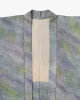 Vintage Haori Jacket, Full Shibori, Cool Gradient with Roses sold by Kiriko