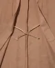 Vintage Haori Jacket, Light Brown with Lines sold by Kiriko