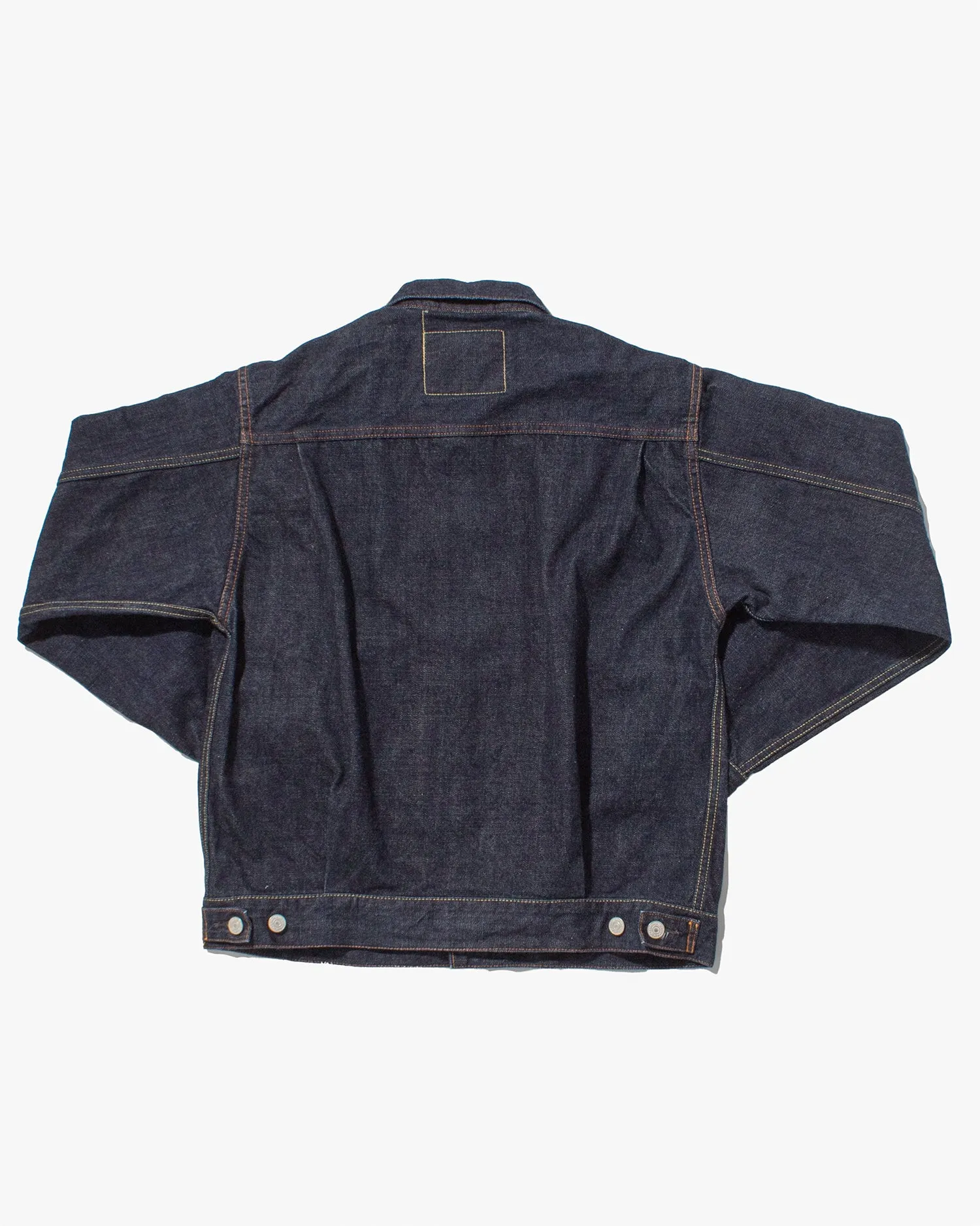 Japanese Repro, Pherrow's X Stormy Blue, Type II Selvedge Denim Jacket-40 sold by Kiriko product image thumbnail 3