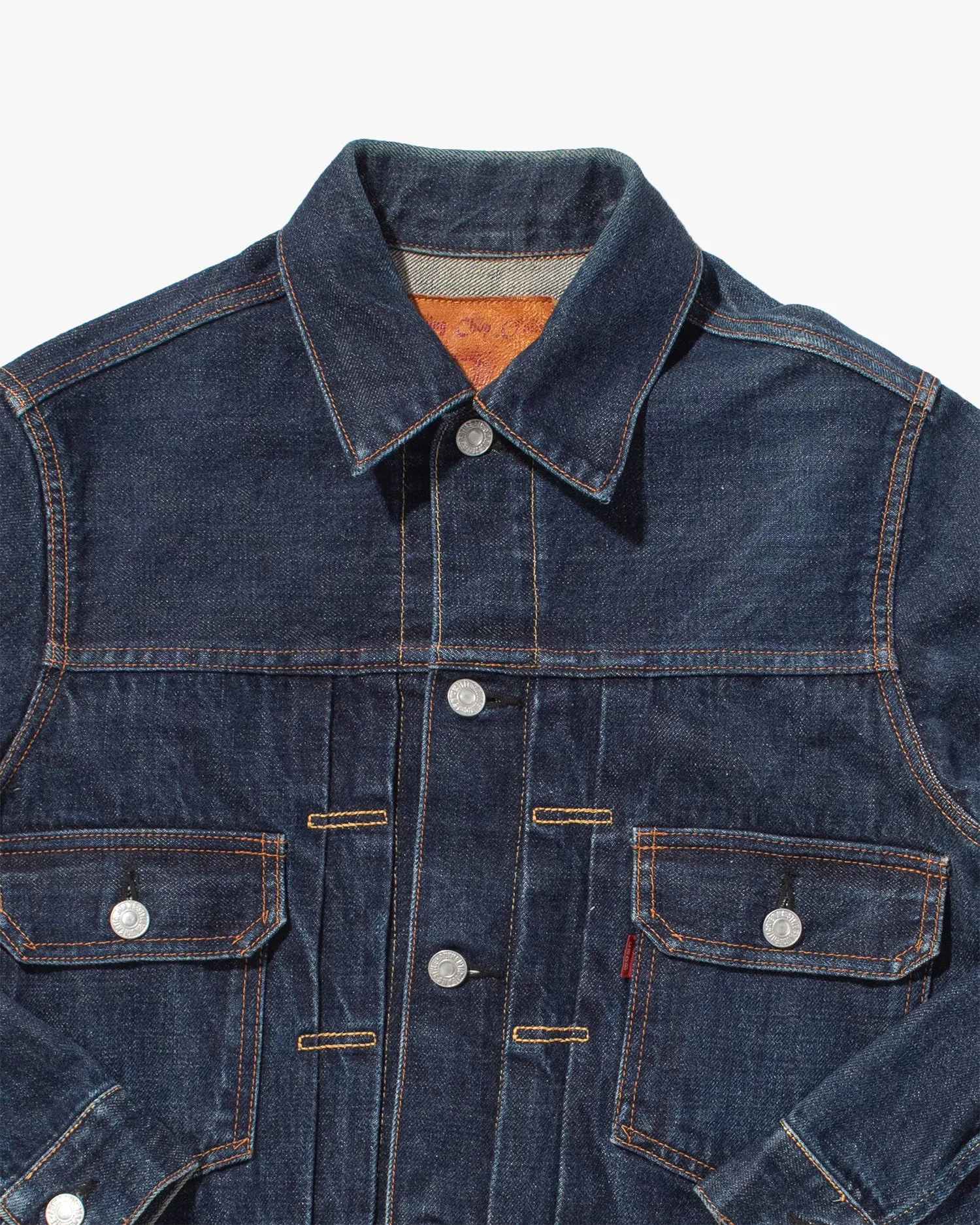Japanese Repro, John Bull, Type II Selvedge Denim Trucker Jacket sold by Kiriko product image thumbnail 2
