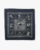Kiriko Original Screen Printed, Custom-Dyed Bandana, Momotaro - Blue sold by Kiriko