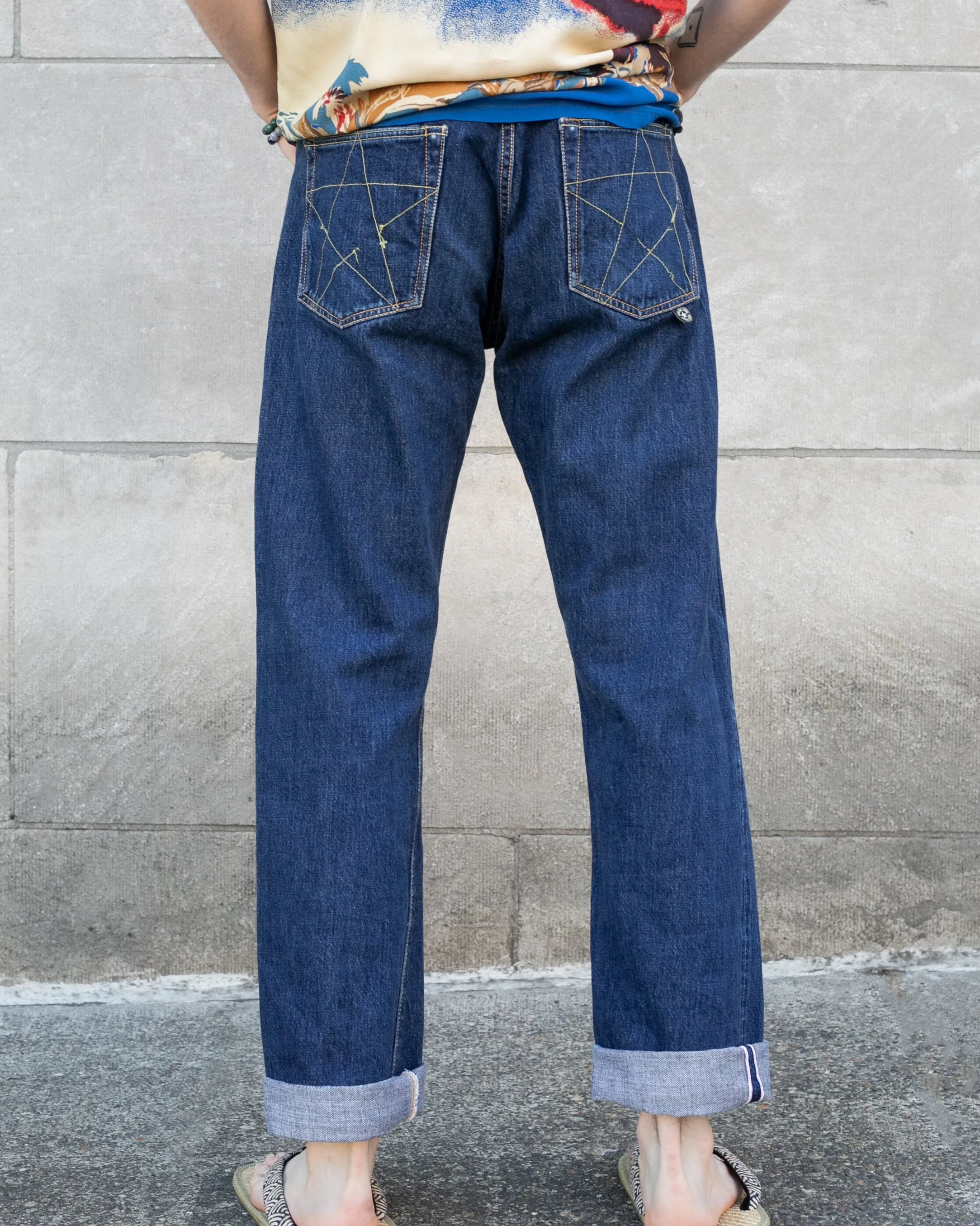 Japanese Repro Selvedge Denim Jeans, Sugar Cane Brand - 33" x 34" sold by Kiriko product image thumbnail 3