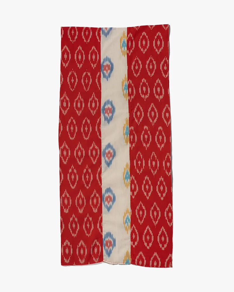 Kiriko Original Scarf, Triple Split, Indian Kasuri, #9 sold by Kiriko product image thumbnail 2