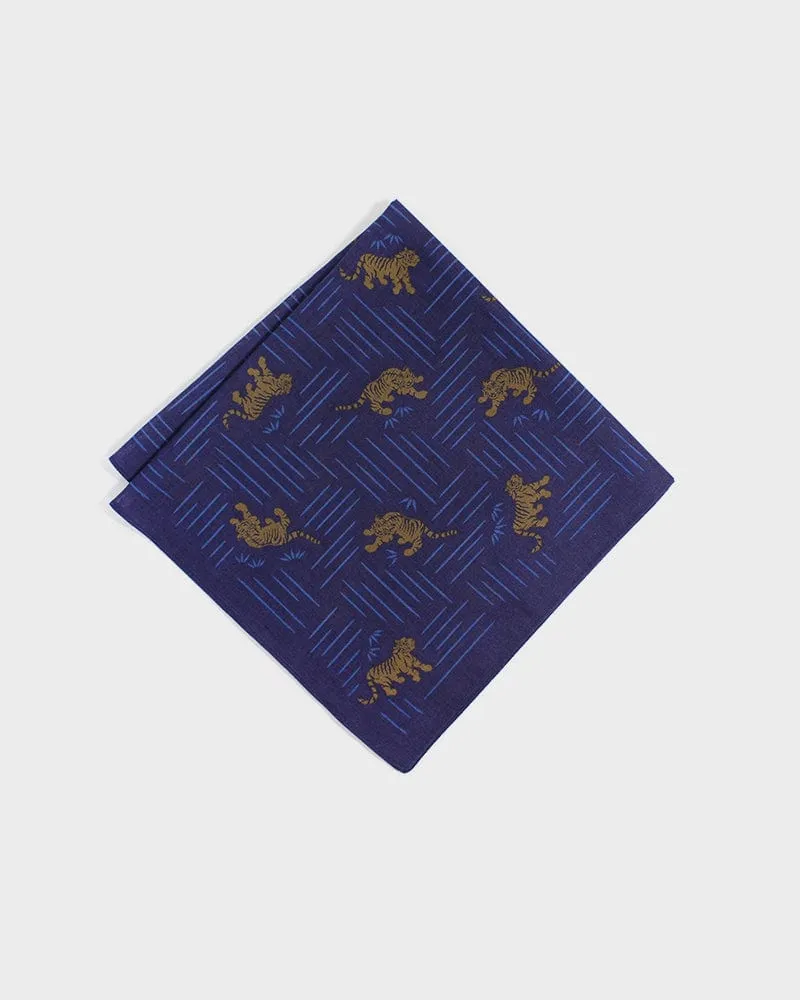 Japanese Handkerchief, Classic, Fushiito, Tora sold by Kiriko