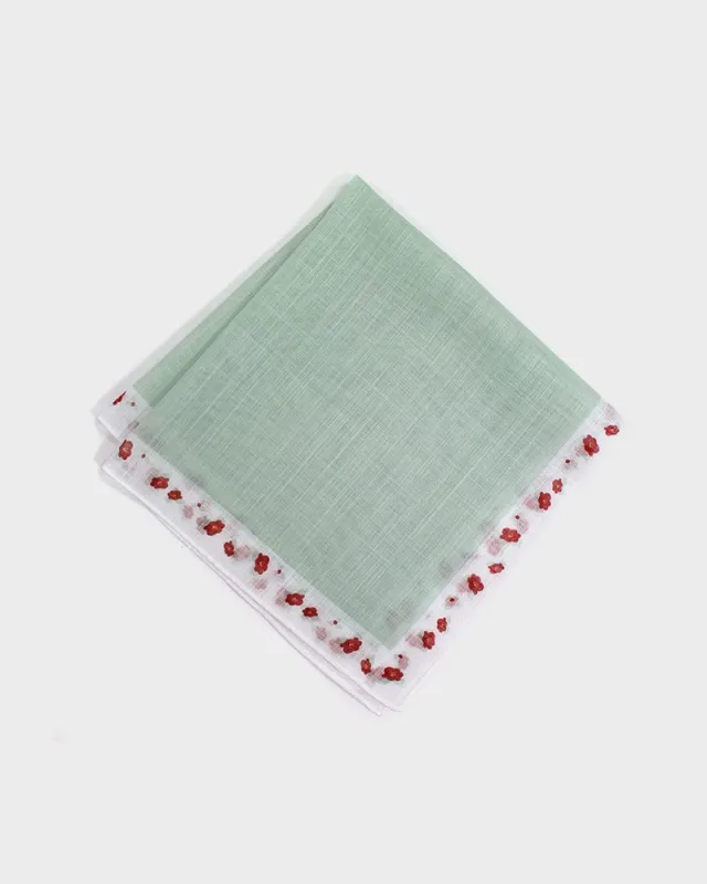 Japanese Handkerchief, Classic, Tsubaki sold by Kiriko