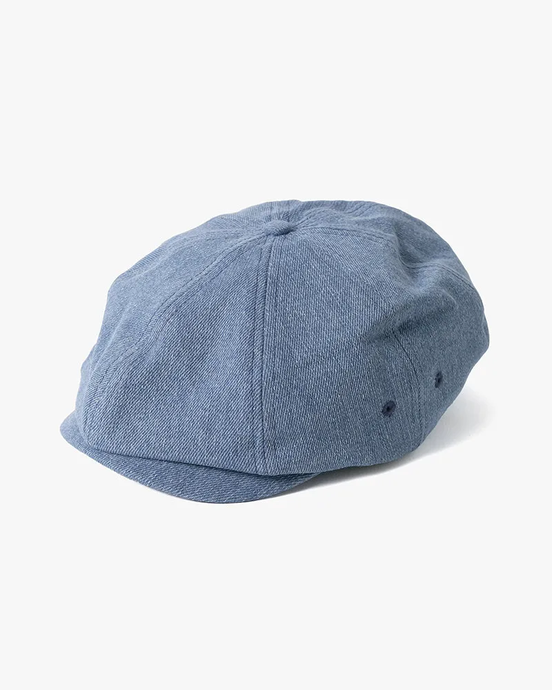 Newsboy Cap, Brixton, Brood, Denim sold by Kiriko product image thumbnail 4