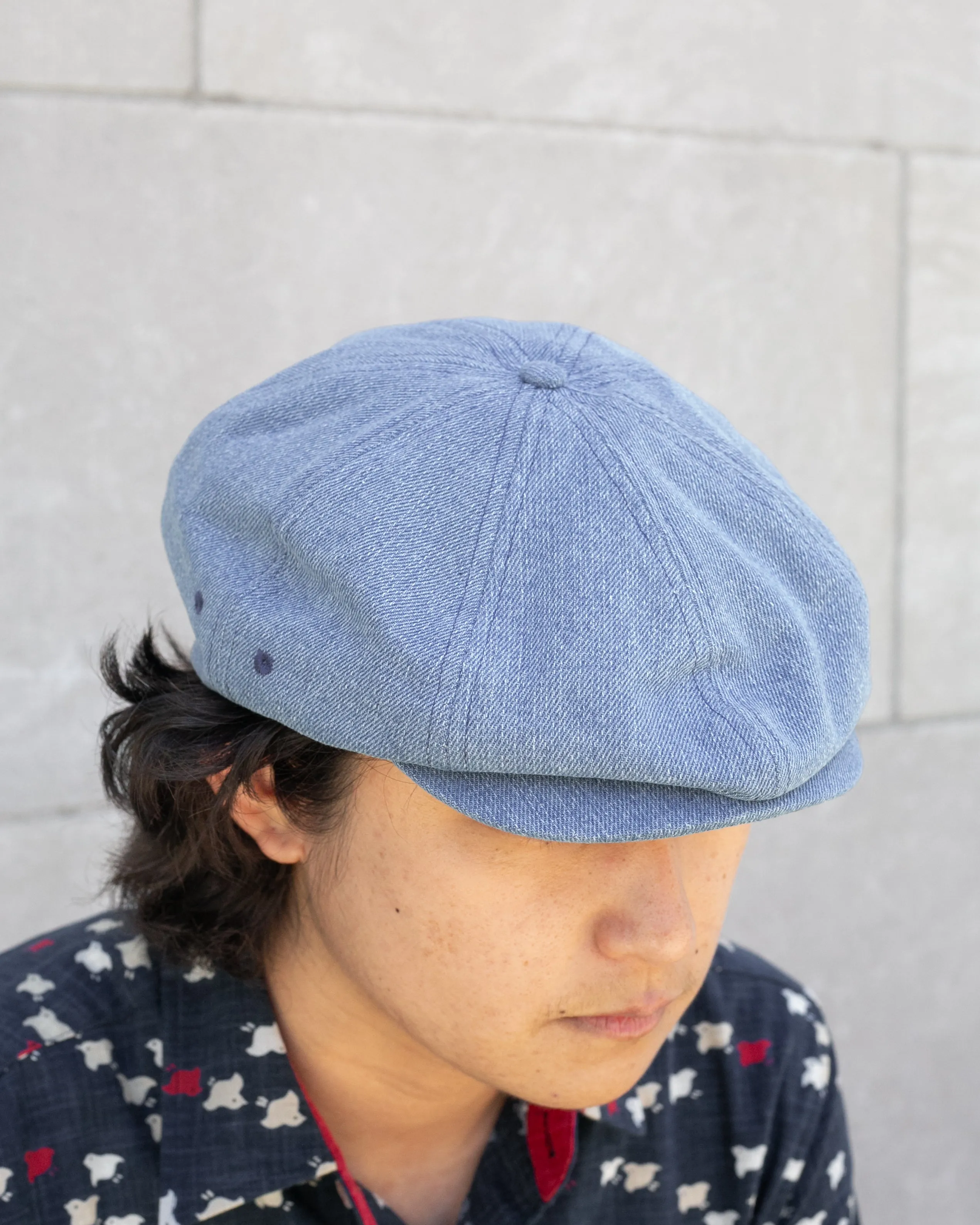 Newsboy Cap, Brixton, Brood, Denim sold by Kiriko