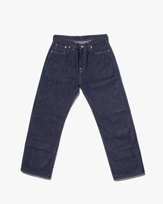 Japanese Repro Selvedge Denim Jeans, Levi's Brand - Blue Jeans 33 x 34 sold by Kiriko