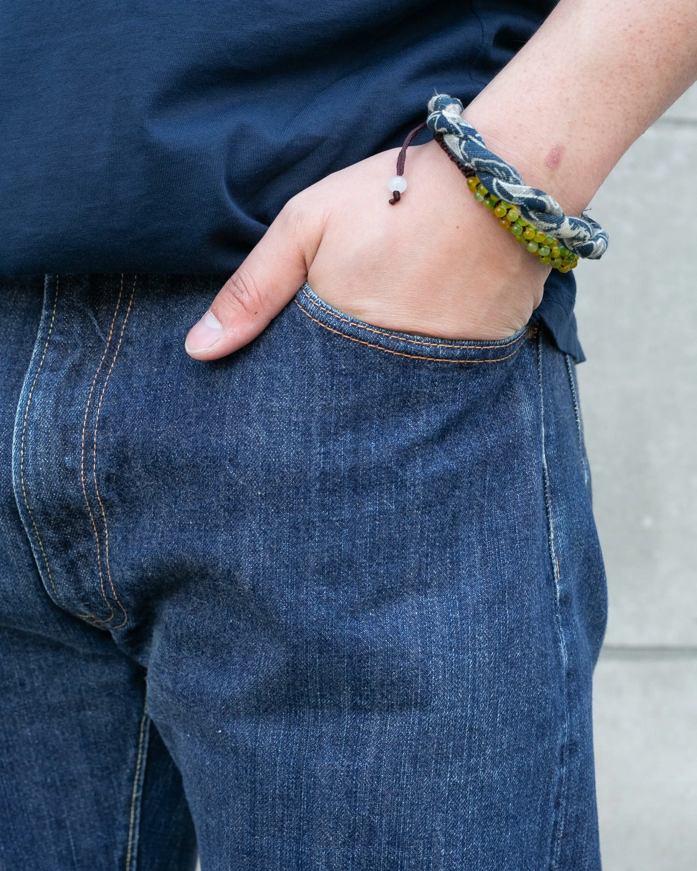 Japanese Repro Selvedge Denim Jeans, Jett Brand - 34" x 33.5" sold by Kiriko product image thumbnail 2