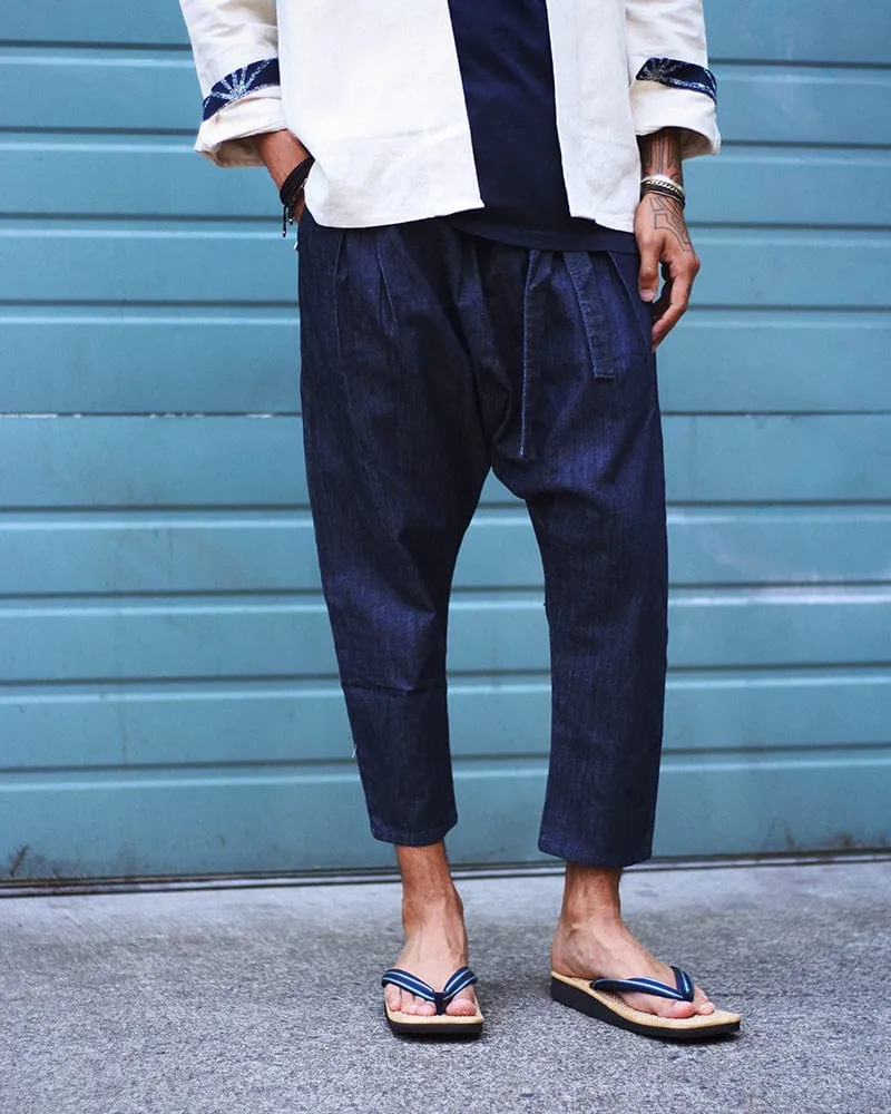Prospective Flow Pants, Momohiki, Denim sold by Kiriko