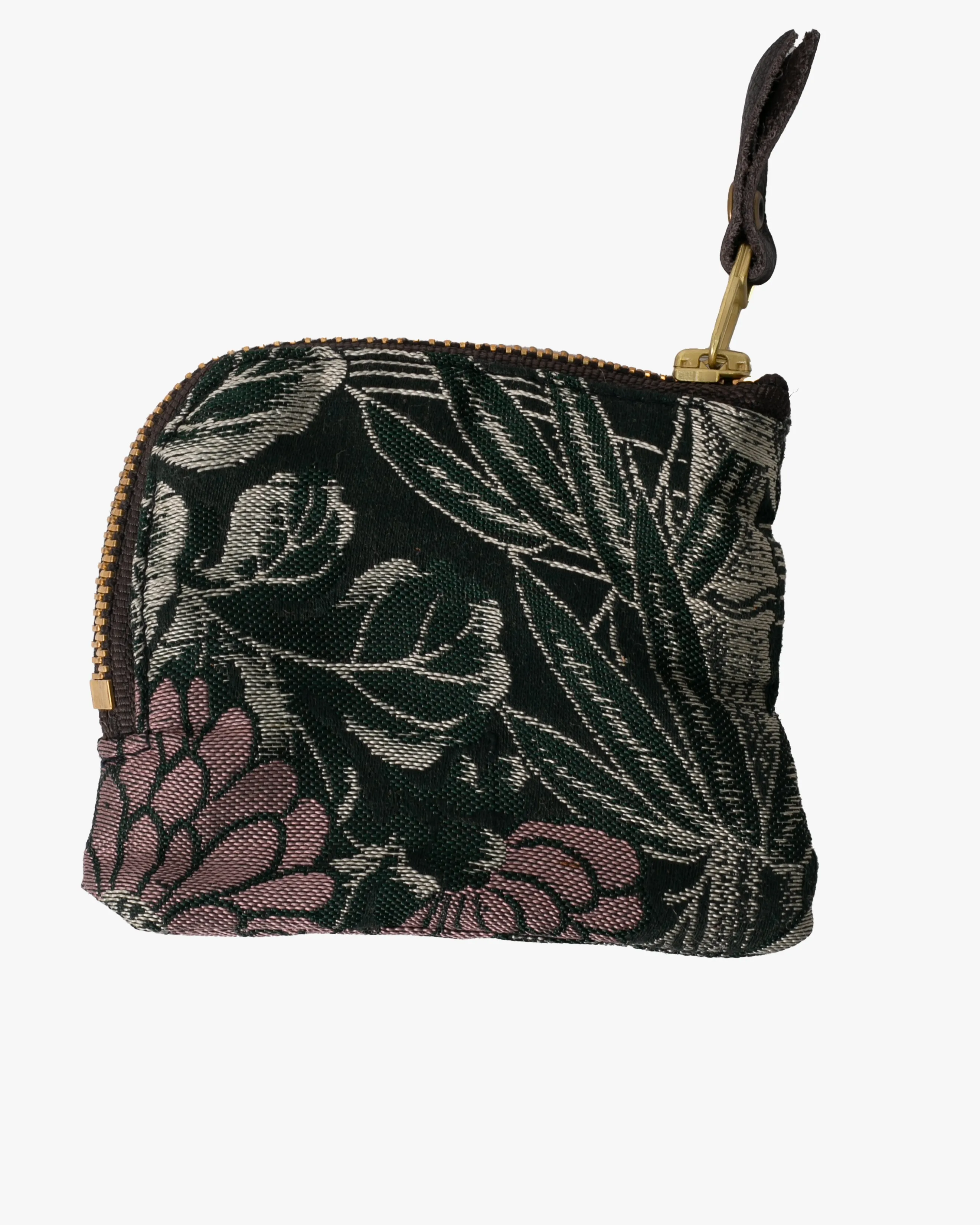 Kiriko Original Zipper Wallet, Obi Olive Green and Silver-A sold by Kiriko product image thumbnail 3