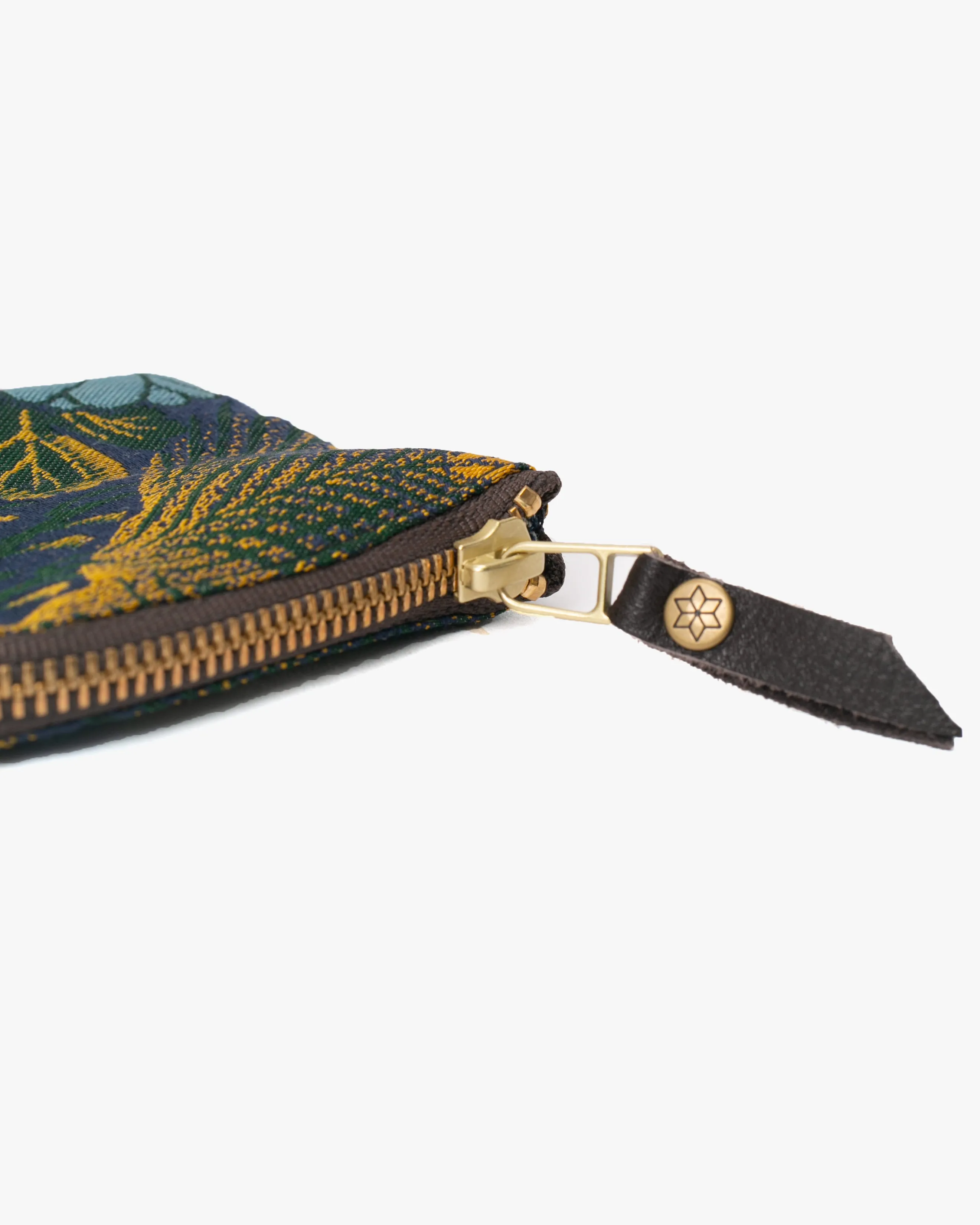 Kiriko Original Zipper Wallet, Obi Navy Blue and Gold - B sold by Kiriko product image thumbnail 5