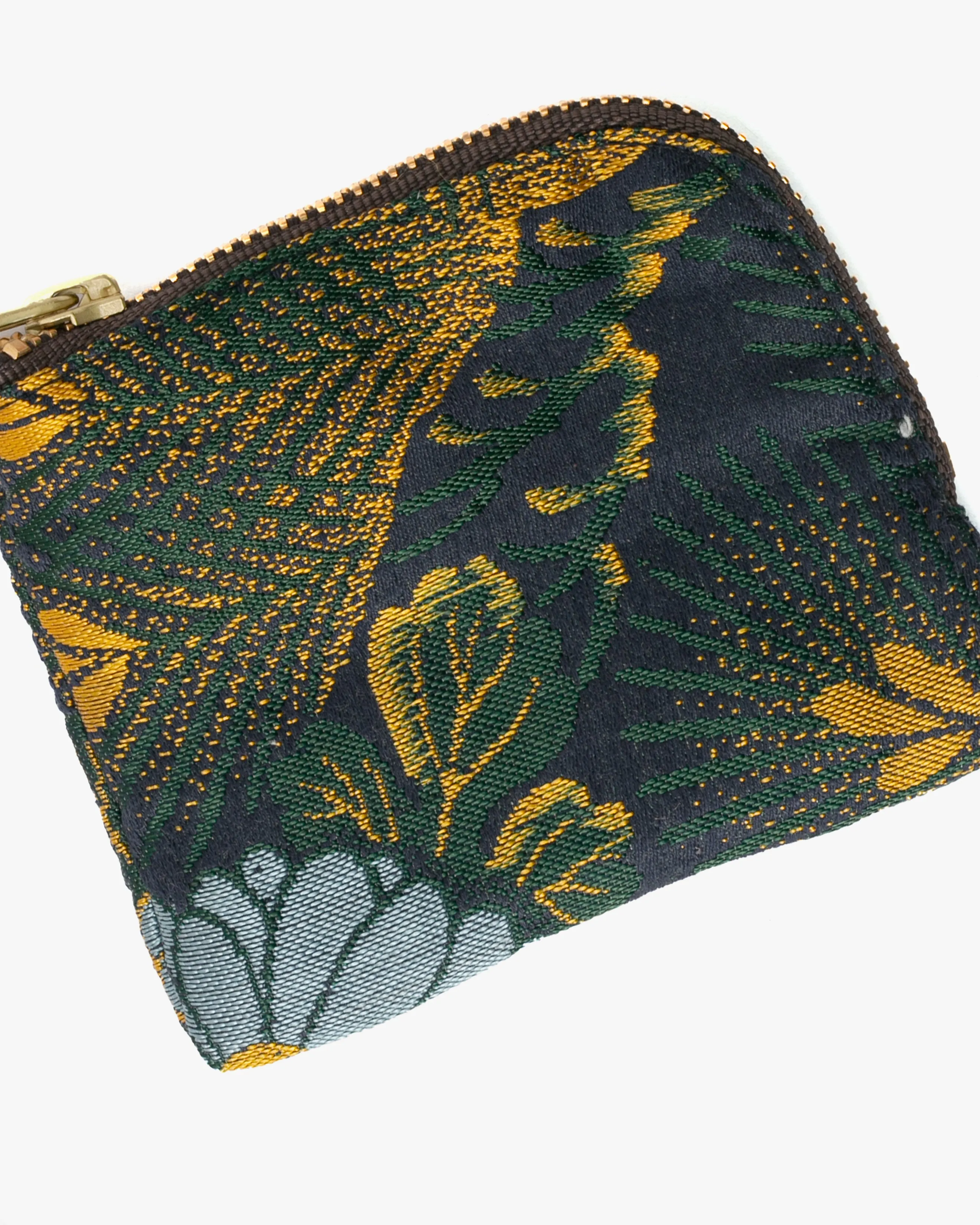 Kiriko Original Zipper Wallet, Obi Navy Blue and Gold - B sold by Kiriko product image thumbnail 2