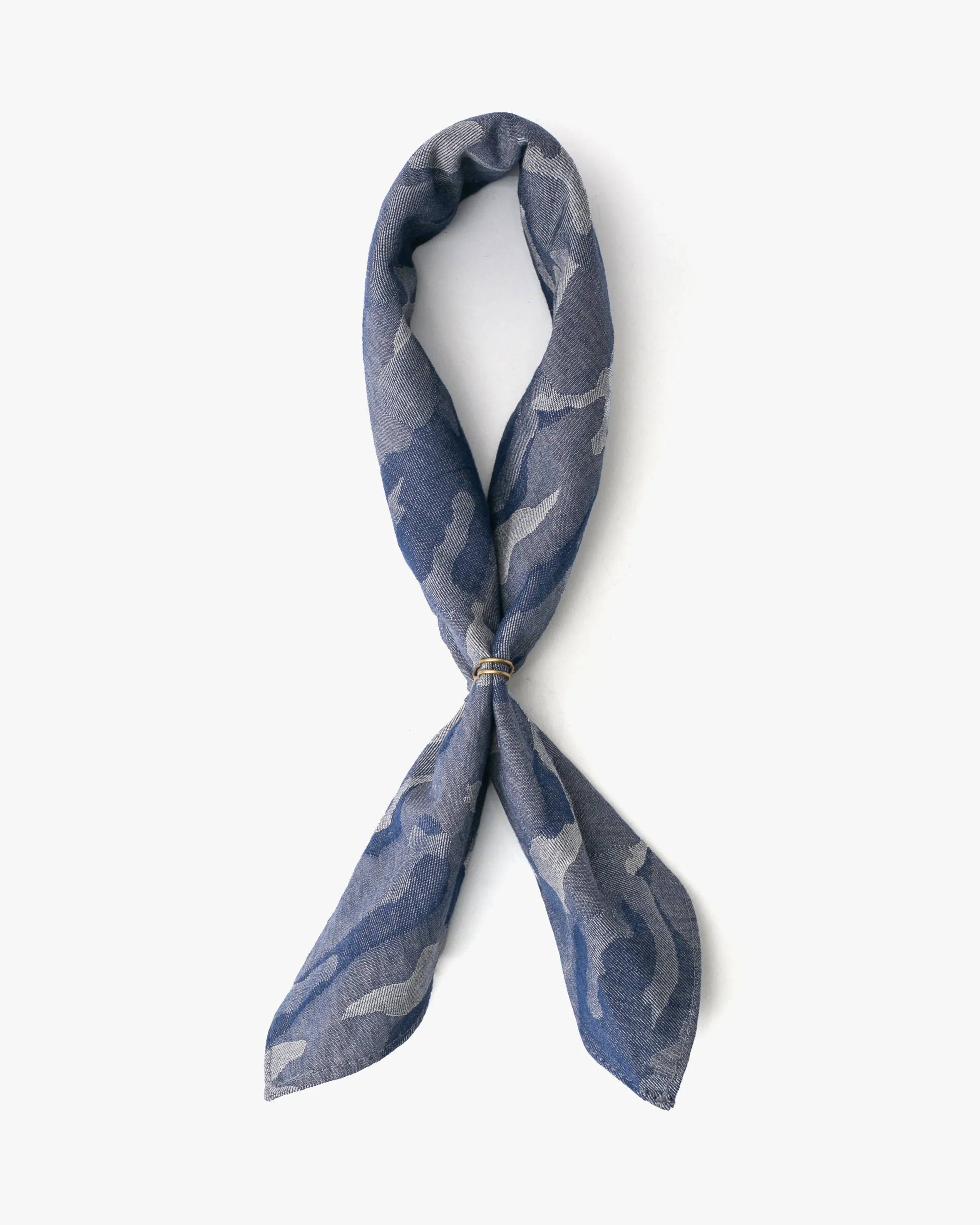 Kiriko Original Bandana, Classic, Shades of Blue Camo sold by Kiriko product image thumbnail 5