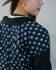 Vintage Noragi Robe, Long Indigo Dot sold by Kiriko
