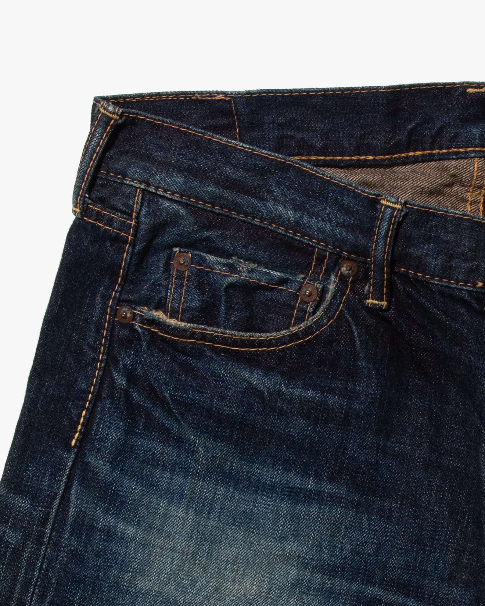 Japanese Repro Selvedge Denim Jeans, Omnigod Brand - 33" x 33" sold by Kiriko product image thumbnail 4