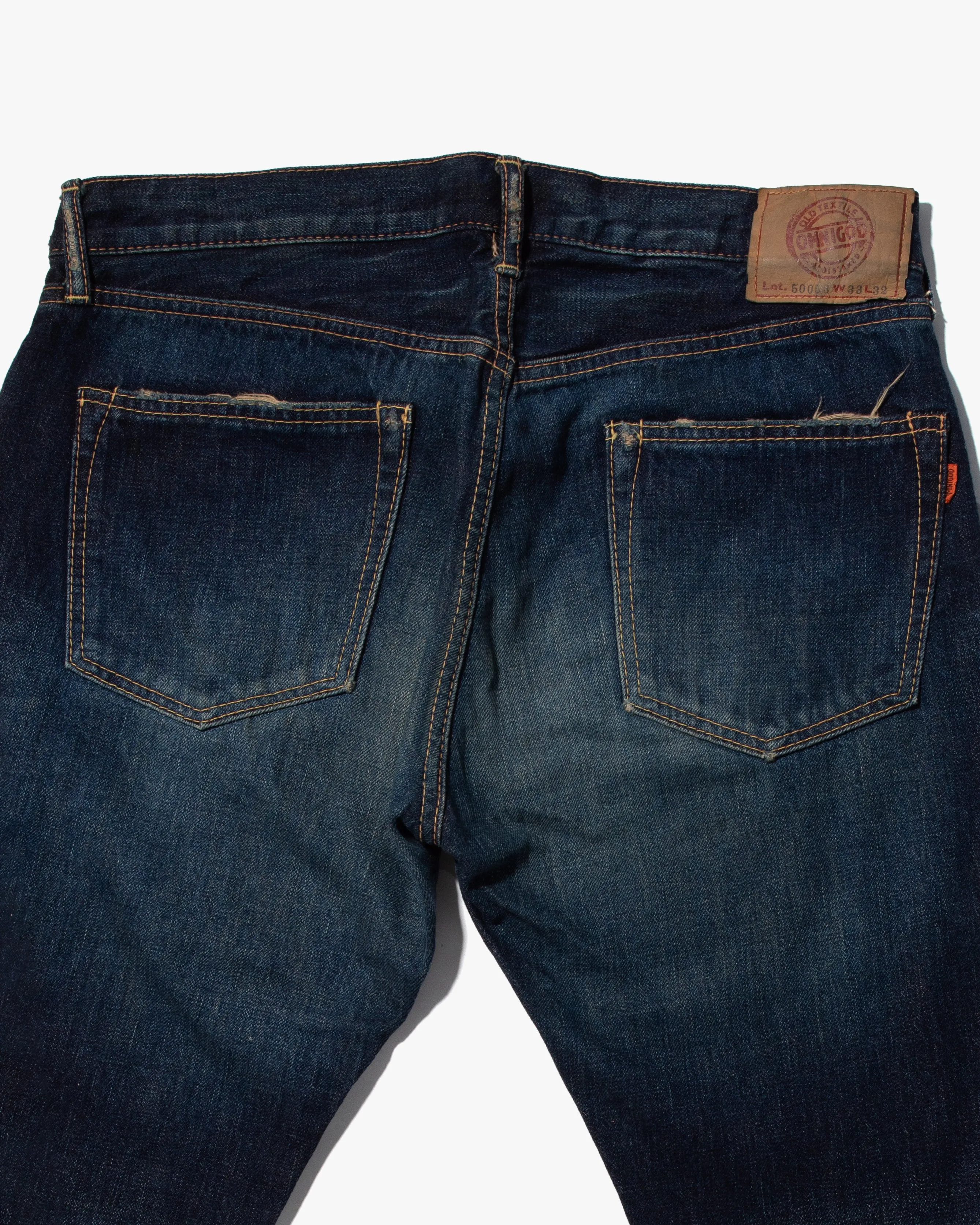 Japanese Repro Selvedge Denim Jeans, Omnigod Brand - 33" x 33" sold by Kiriko product image thumbnail 5