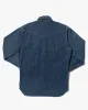 Japanese Repro Denim Western Shirt, Levi's Brand, Long Sleeve Button-Up - 36 sold by Kiriko