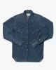 Japanese Repro Denim Western Shirt, Levi's Brand, Long Sleeve Button-Up - 36 sold by Kiriko