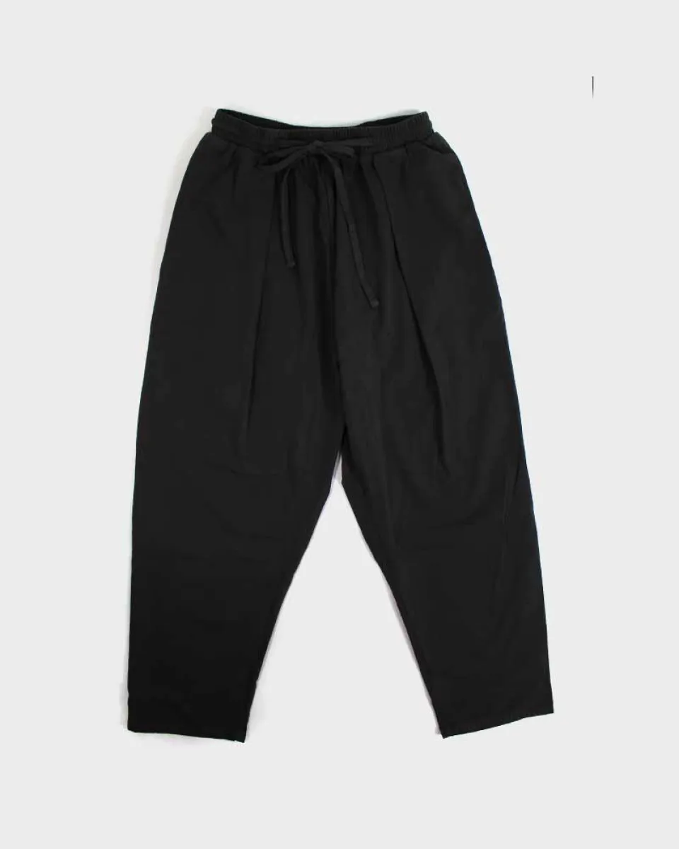 Prospective Flow Pants, Karusan, Black sold by Kiriko