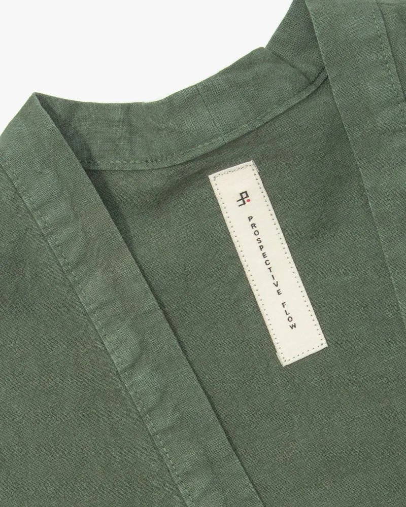 Prospective Flow Jacket, Haori, Military Green sold by Kiriko product image thumbnail 3
