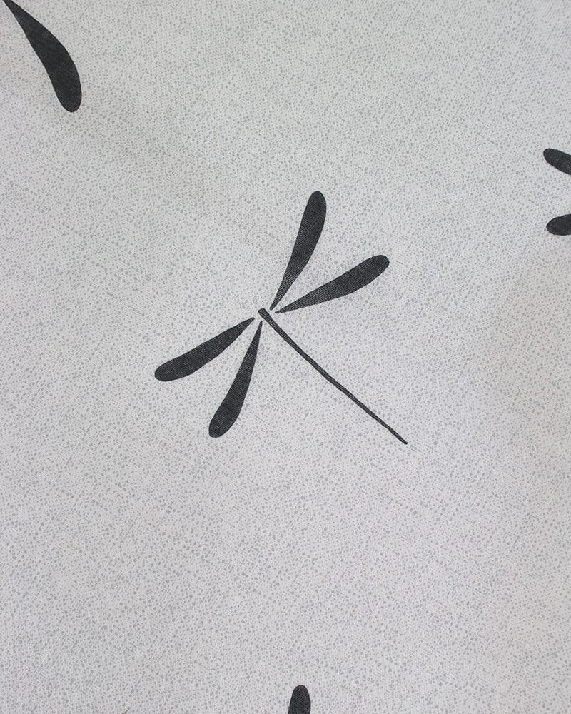 Japanese Handkerchief, Classic, Purple & Charcoal Tonbo sold by Kiriko product image thumbnail 3