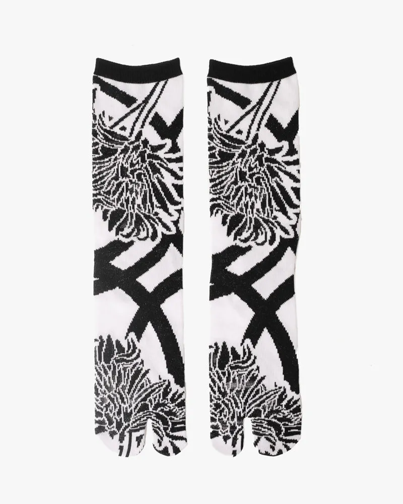 Wa Modern, Tabi Socks, Crew, Wa-Mode White (M/L) sold by Kiriko product image thumbnail 2