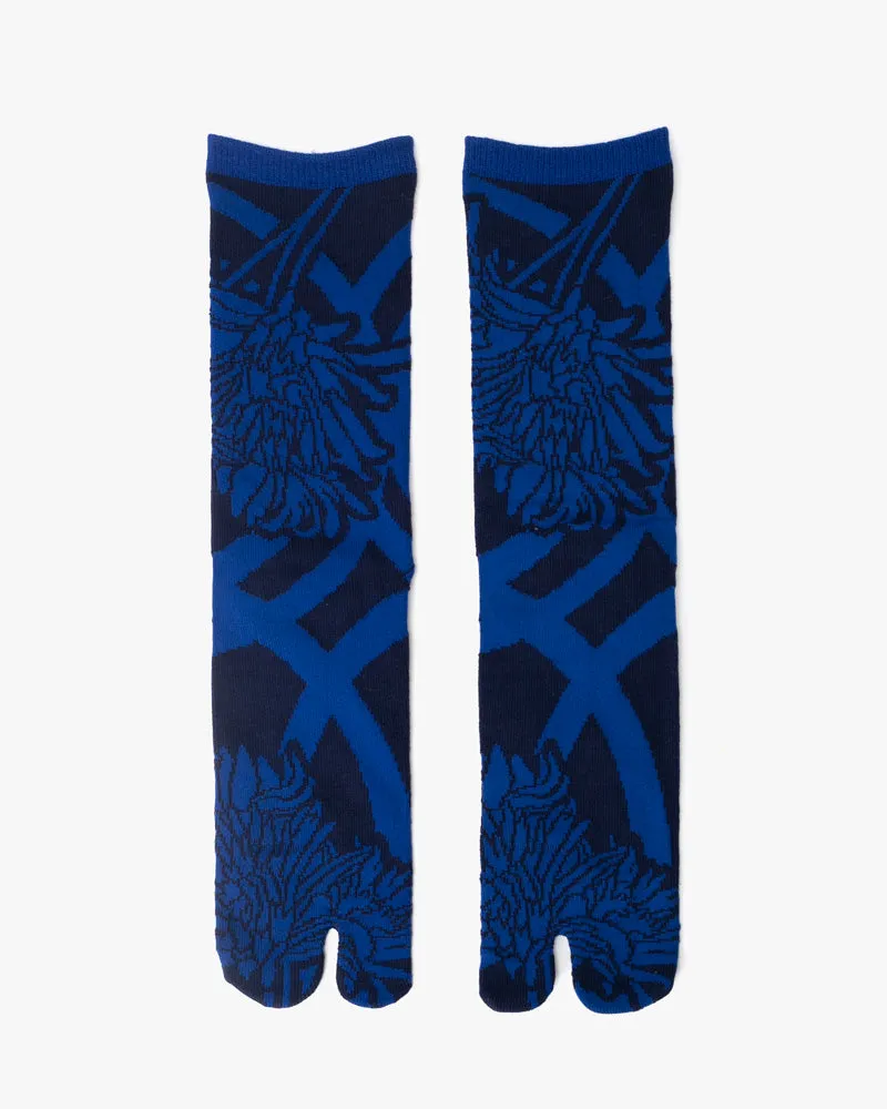 Wa Modern, Tabi Socks, Crew, Wa-Mode Blue (M/L) sold by Kiriko product image thumbnail 2