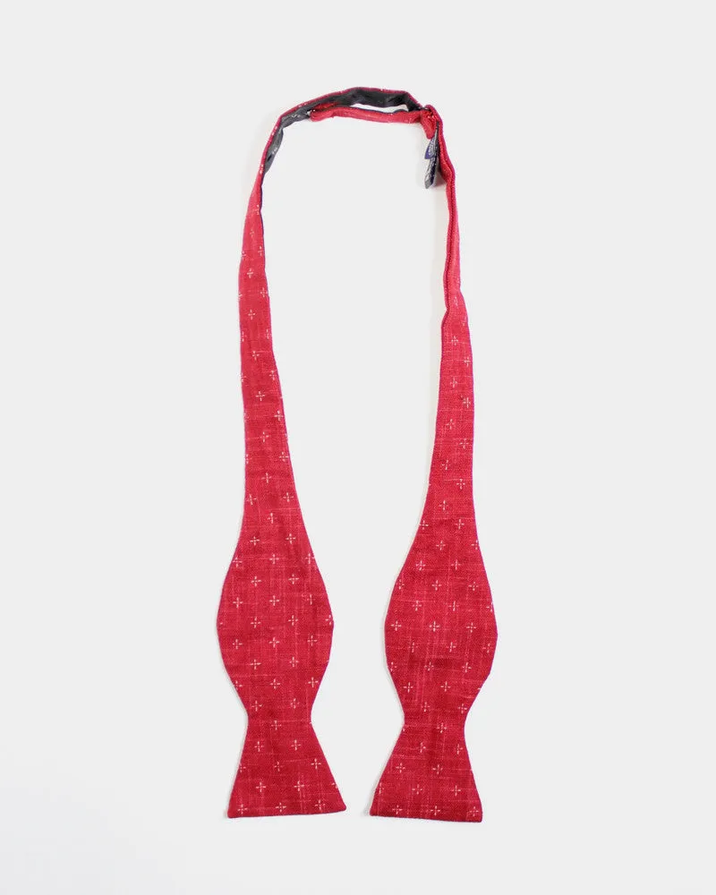 Bow Tie Red Kagasuri sold by Kiriko product image thumbnail 2
