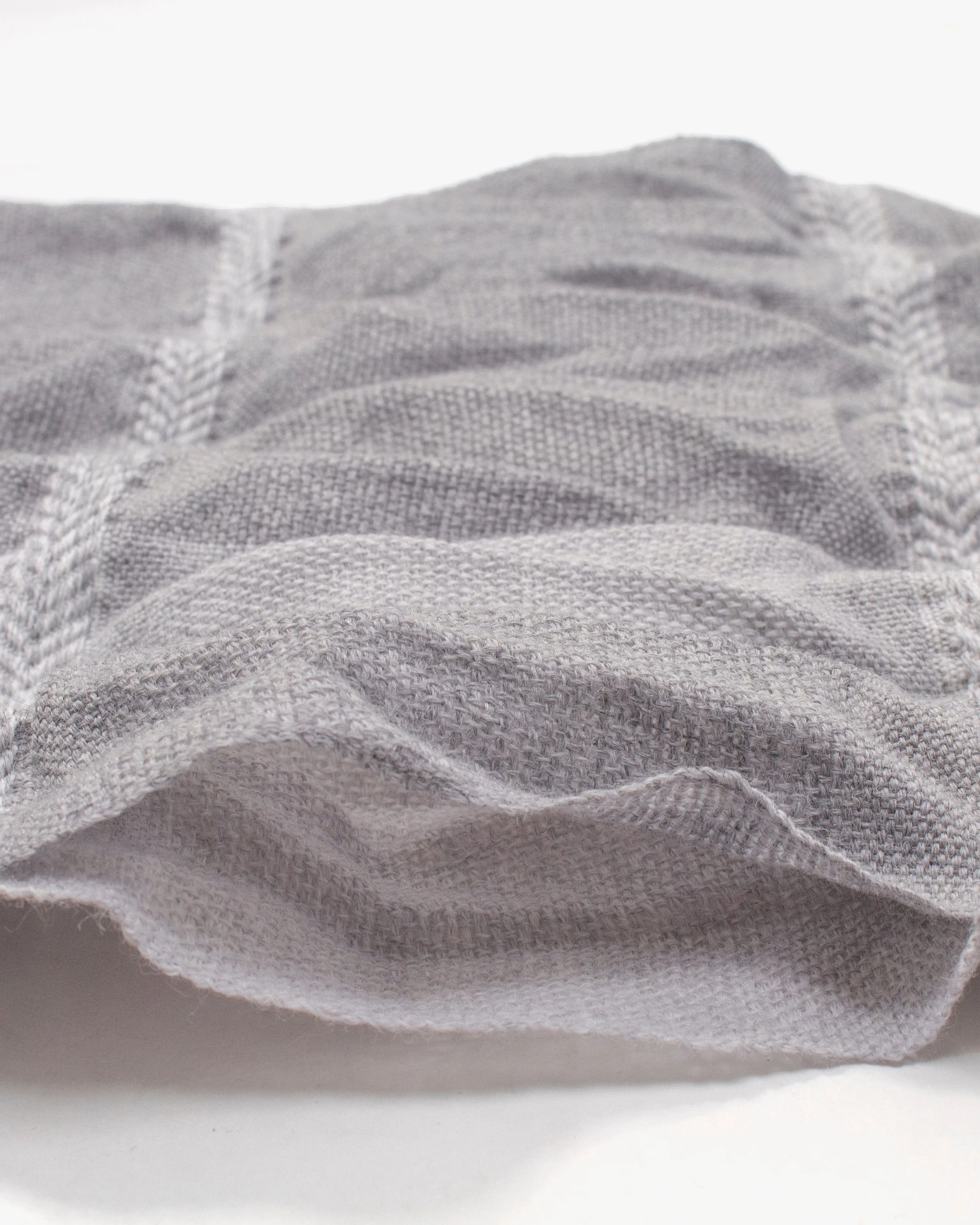 Kobo Oriza Scarf, Easy Knot, Light Grey sold by Kiriko product image thumbnail 4