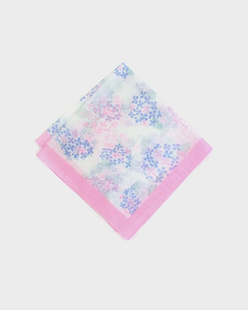 Japanese Handkerchief, Classic, Fushiito, Hydrangea sold by Kiriko